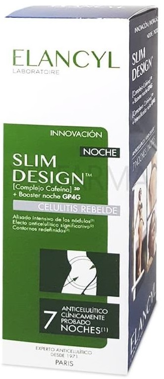 elancyl-slim-design-noche-200ml Elancyl Adelgacan Cellu Slim Noite Rebelde 200ml - Image 1