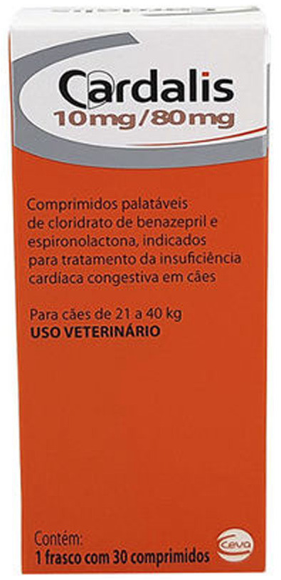 Cardalis 10mg/80mg 30comprimido