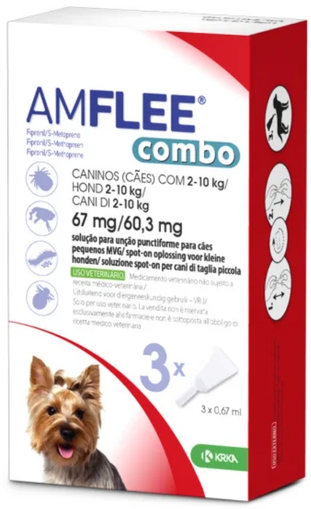 AMFLEE CB CAO 67MG 3PIP 2-10KG