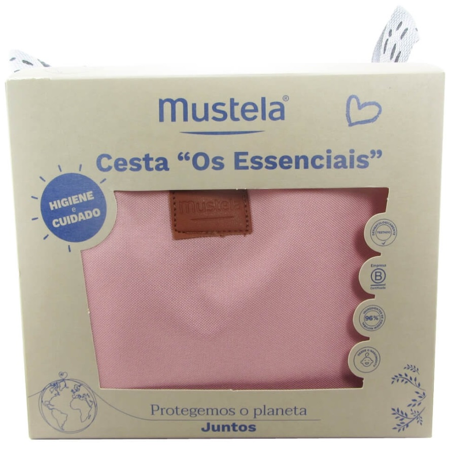 Mustela Bebé Cesta Essenciais Rosa