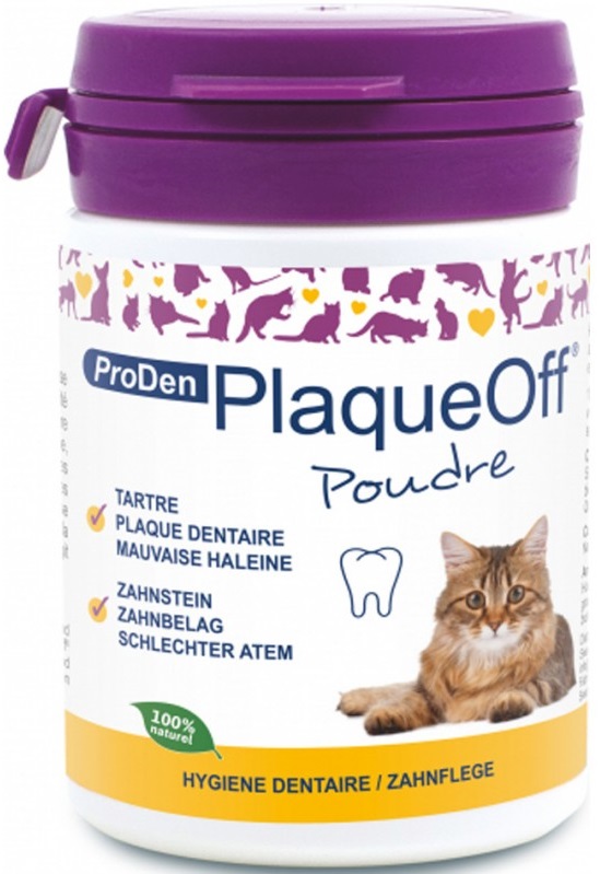 Plaque-Off Pó Classic Gato 40gr