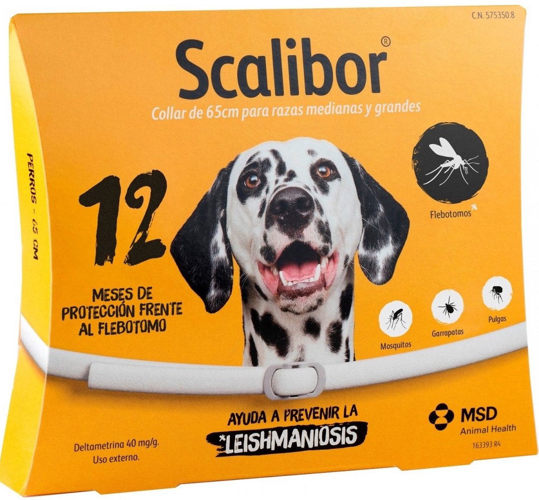 Scalibor Col Insect Cao Grd coleira