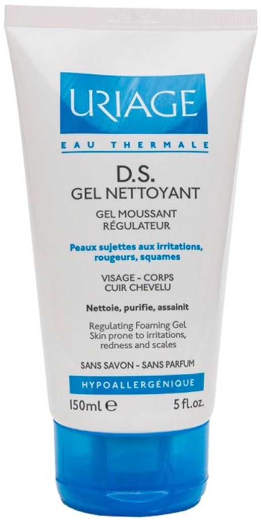Uriage D.S. Nettoyant Gel de Limpeza 150ml
