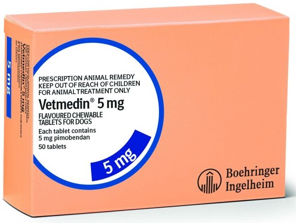 VETMEDIN VET MASTIG 5MG 100COMP