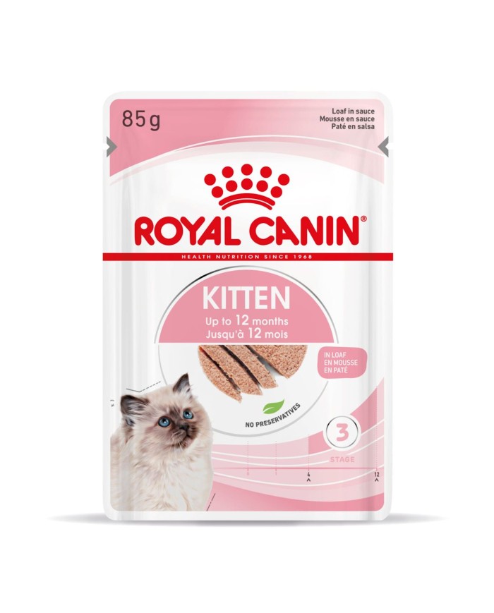 Royal Canin Kitten (patê) - Gato - 12x85g