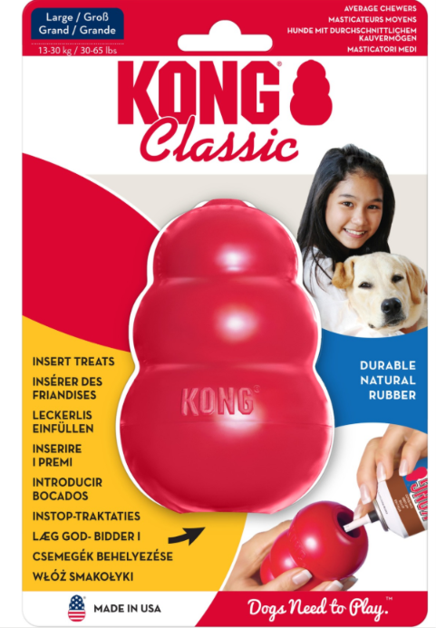 Kong Classic Large Vermelho