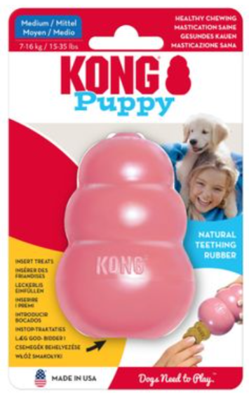 Kong Puppy Medium Rosa