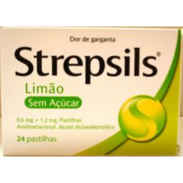 Strepsils Limão sem açúcar