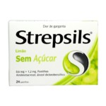 Strepsils Limão sem açúcar