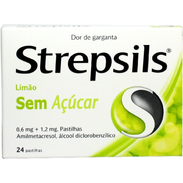 Strepsils Limão sem açúcar