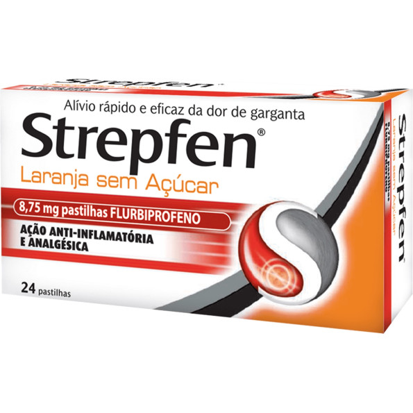 Strepfen Laranja sem açúcar
