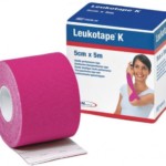 Leukotape K Lig Elast Ades 5x5cm Rosa