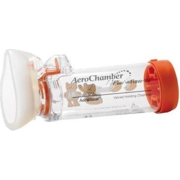 Aerochamber Plus Flow Vu Mascara Pequena