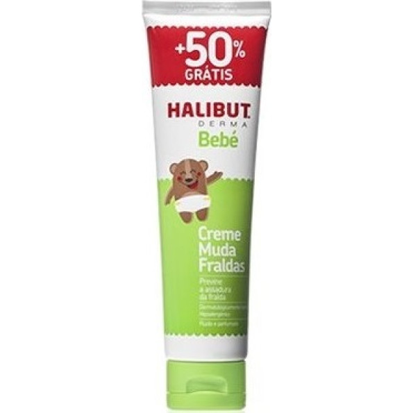Halibut Derma Bebé Creme Muda Fraldas 100 g com Oferta de 50 g