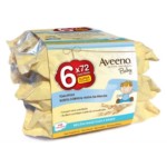 Aveeno Baby Pack Toalhitas Limpeza 6 x 72 Unidade(s)