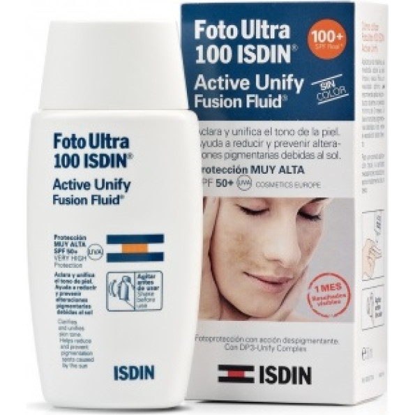 Fotoultra100isdin Active Unify Fl Rost 50ml