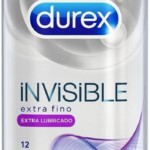 Durex Invisible Extra Lubrif Preserv X12