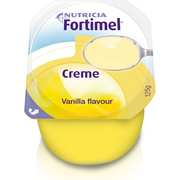 Fortimel Creme Baunilha 125 G X 4 emul oral emb
