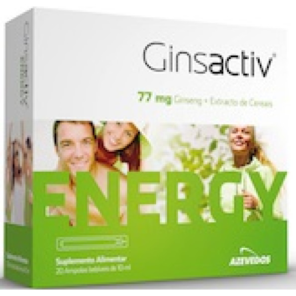 Ginsactiv Energy Amp Beb X 20 amp beb
