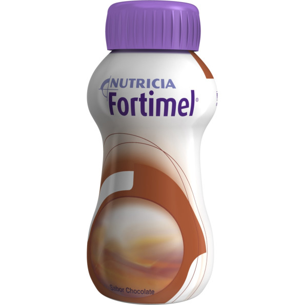 Fortimel Sol Chocolate 200ml X4 emul oral frasco