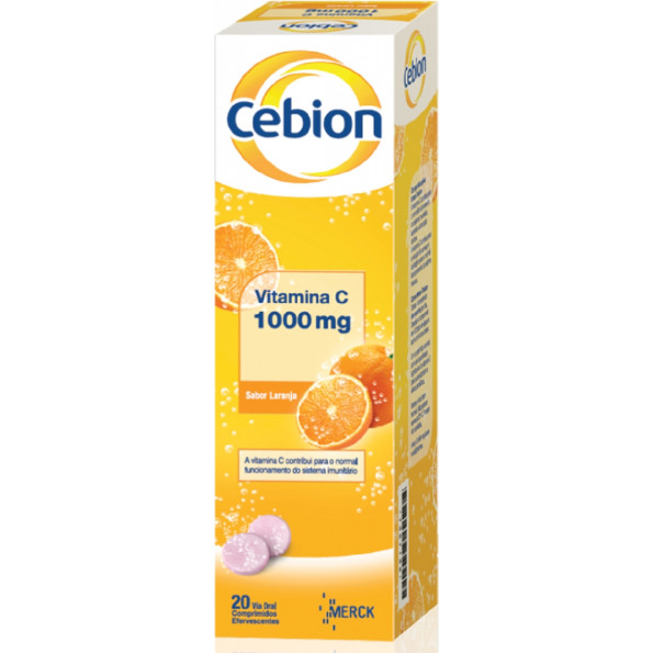 Cebion Comp Eferv Laranja X 20 comps eferv