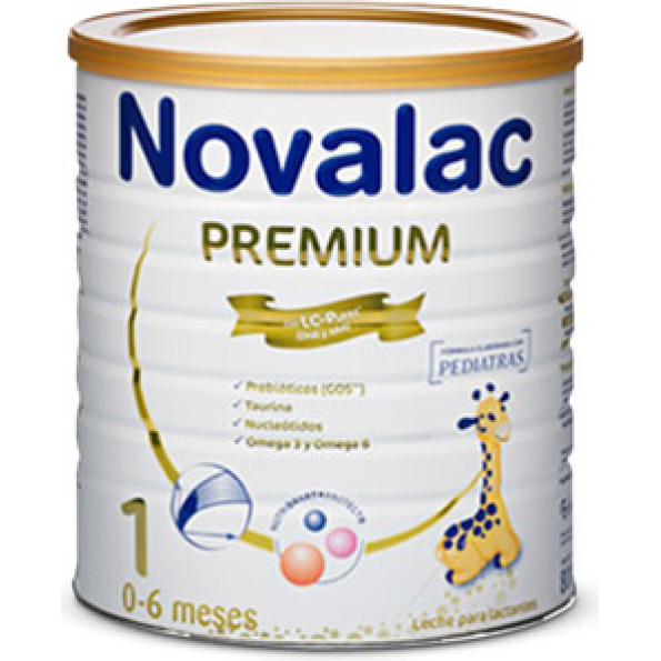 Novalac Premium 1 Leite em pó lactentes, Lata 800g