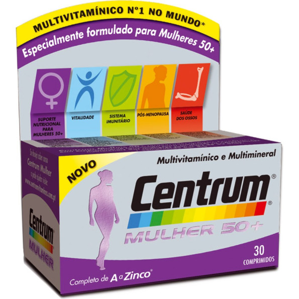 Centrum Mulher50+ Comp X 30 comps