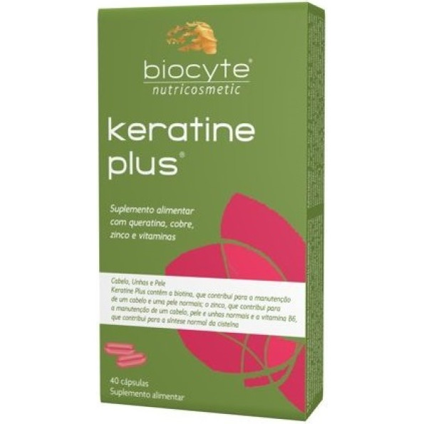 Keratine Plus Caps X 40 cáps(s)