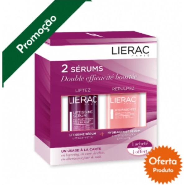 Lierac Liftissime Sérum30 ml com Oferta de Hydragenist sérum 50 ml