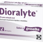 Dioralyte (Sabor Groselha) x 20 pó sol oral saq