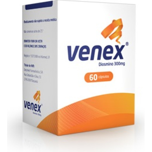 Venex, 300 mg x 60 cáps - FarmaHome - Comprimidos, Comprimidos