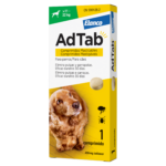 AdTab comprimidos mastigáveis para cães 11-22 kg