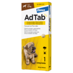 AdTab comprimidos mastigáveis para cães 1,3-2,5 kg