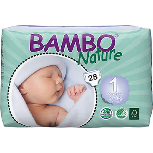 Bambo Nature Frald T1 2-4kg X 28